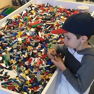 Search for lego bricks in the dump table