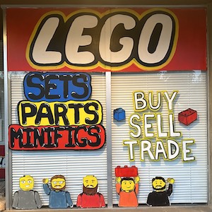 Look for the bright lego colors in Chico, CA