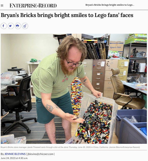 Chico ER Lego Article