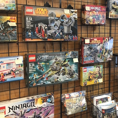 We have new and used complete LEGO sets for sale